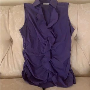 Sleeveless professional top